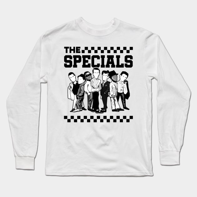 Specials/musical/ska/10 Long Sleeve T-Shirt by Contractor Secrets